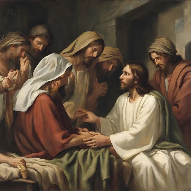 jesus e os leprosos 