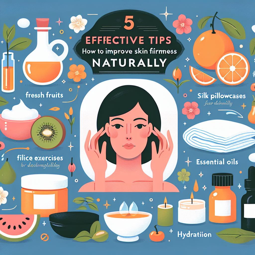 5 Dicas Eficazes: Como Melhorar a Firmeza da Pele Naturalmente