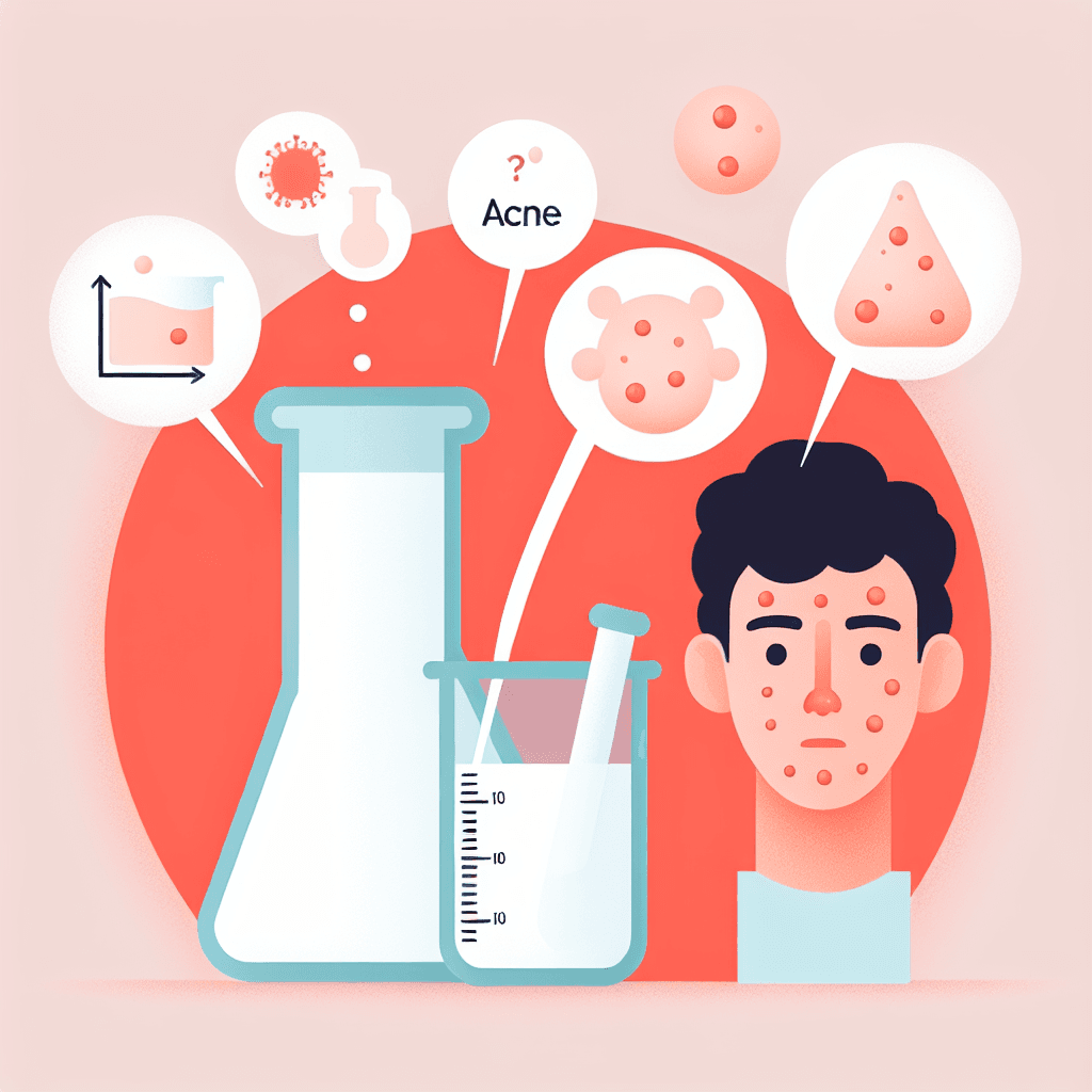 relação entre acne e consumo de leite