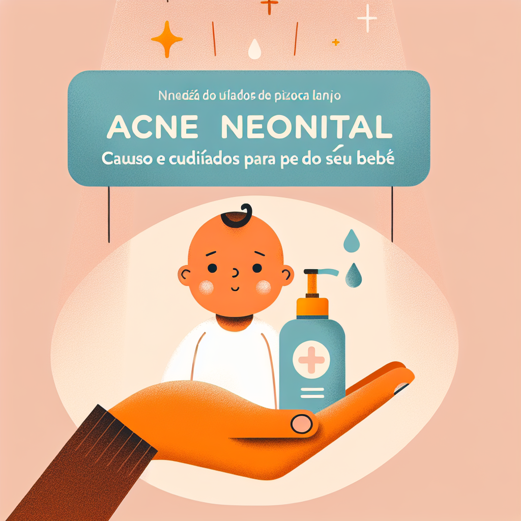 acne neonatal: causas e cuidados