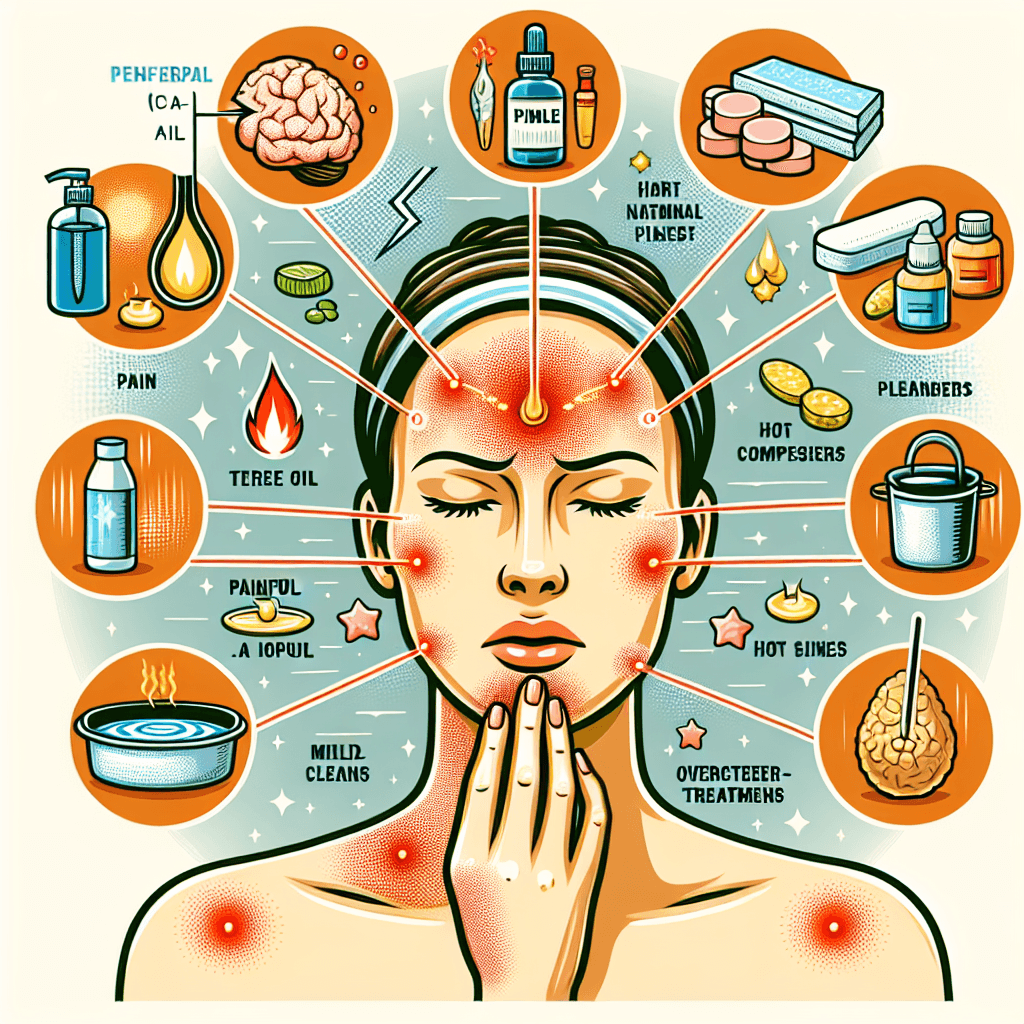 como lidar com espinhas internas doloridas