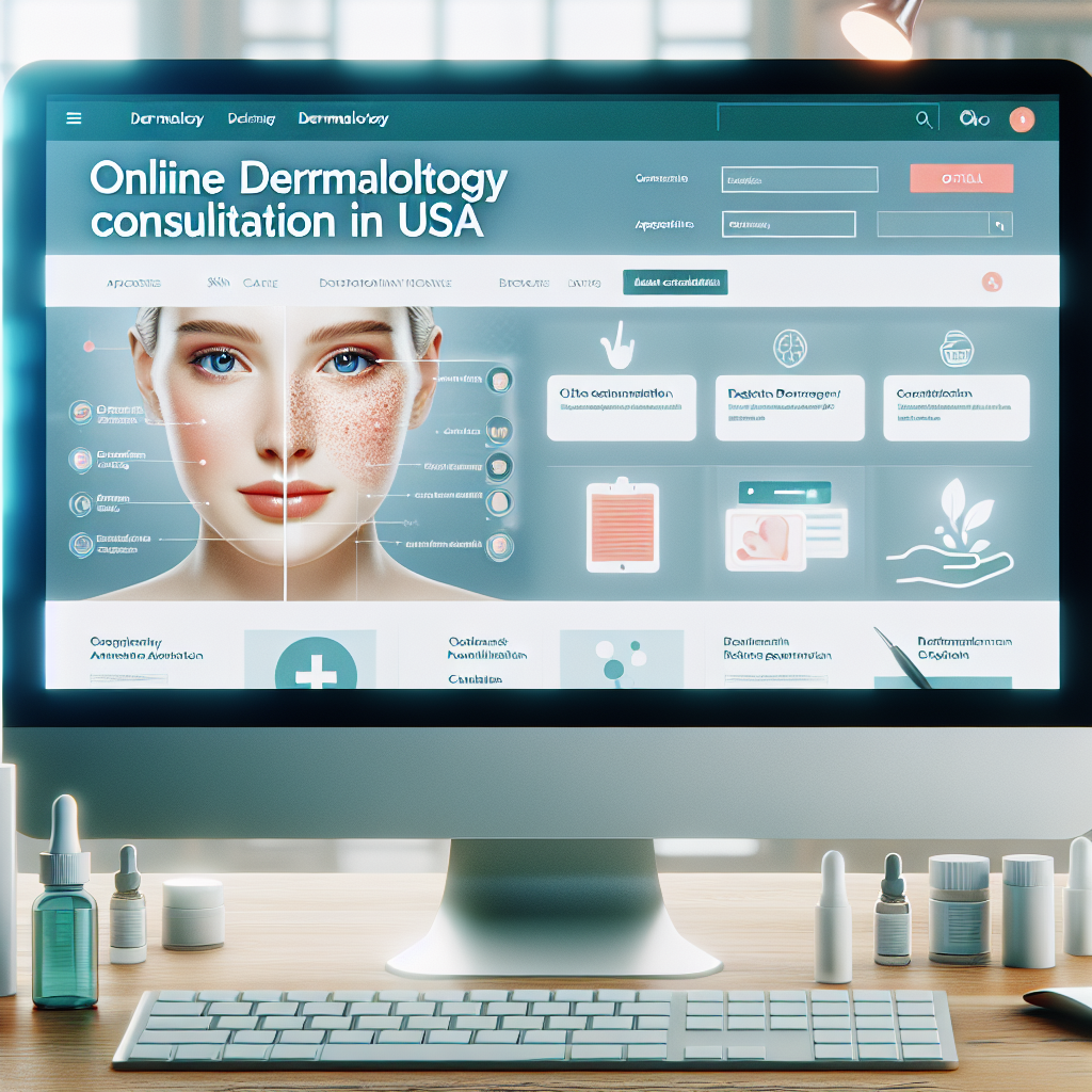 EUA: Consulta de Dermatologia Online