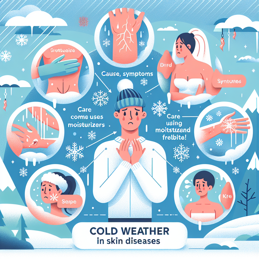 relação do frio com doenças de pele