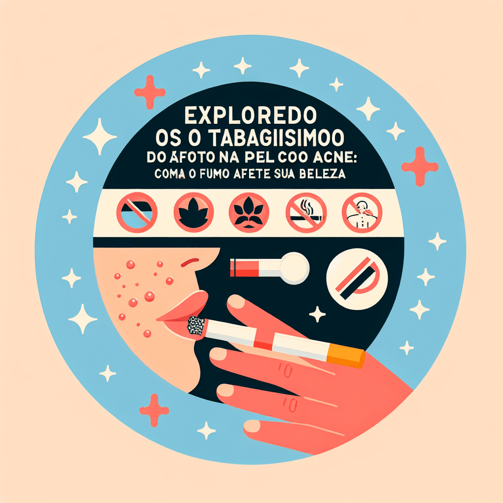 efeitos do tabagismo na pele com acne