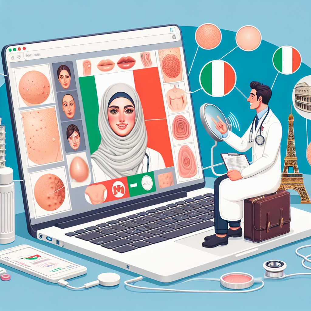 Itália: Consulta de Dermatologia Online
