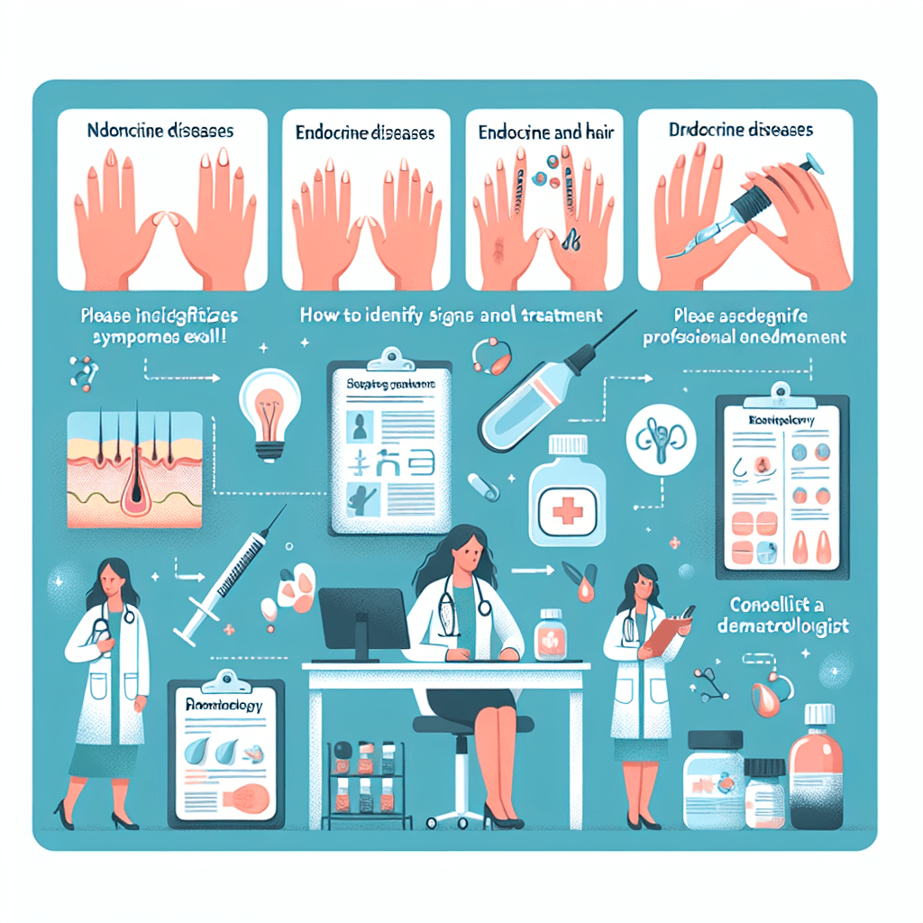 unhas e cabelos com doenças endócrinas